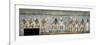 Egypt, Tomb of Ramses I, Mural Painting of Pharaoh Kneeling Between Harsiesis and Anubis-null-Framed Giclee Print