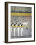 Egypt, Tomb of Ramses I, Right Wall Mural Paintings in Burial Chamber from 19th Dynasty-null-Framed Giclee Print