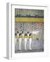 Egypt, Tomb of Ramses I, Right Wall Mural Paintings in Burial Chamber from 19th Dynasty-null-Framed Giclee Print