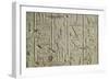 Egypt, Tomb of Ramses II, Relief of Hieroglyphics Illustrating Litany of Ra from 19th Dynasty-null-Framed Giclee Print