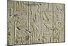 Egypt, Tomb of Ramses II, Relief of Hieroglyphics Illustrating Litany of Ra from 19th Dynasty-null-Mounted Giclee Print