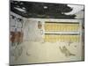 Egypt, Tomb of Ramses III, Mural Painting of Vessels in Form of Amphorae-null-Mounted Giclee Print