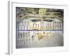 Egypt, Tomb of Ramses IX, Mural Paintings on Back Wall of Burial Chamber from Twentieth Dynasty-null-Framed Giclee Print