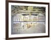 Egypt, Tomb of Ramses IX, Mural Paintings on Back Wall of Burial Chamber from Twentieth Dynasty-null-Framed Giclee Print