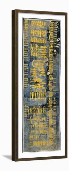Egypt, Tomb of Ramses IX, Painted Ceiling Illustrating Amdua from Twentieth Dynasty-null-Framed Premium Giclee Print
