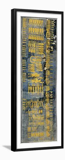 Egypt, Tomb of Ramses IX, Painted Ceiling Illustrating Amdua from Twentieth Dynasty-null-Framed Premium Giclee Print
