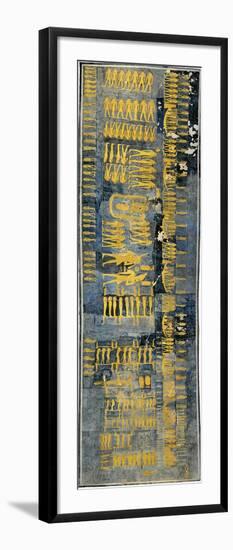 Egypt, Tomb of Ramses IX, Painted Ceiling Illustrating Amdua from Twentieth Dynasty-null-Framed Giclee Print