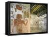 Egypt, Tomb of Ramses VI, Left Wall Mural Paintings in Burial Chamber from 20th Dynasty-null-Framed Stretched Canvas