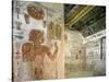 Egypt, Tomb of Ramses VI, Left Wall Mural Paintings in Burial Chamber from 20th Dynasty-null-Stretched Canvas