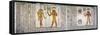 Egypt, Tomb of Ramses VI, Mural Painting from Illustrated Book of the Dead, in Burial Chamber-null-Framed Stretched Canvas
