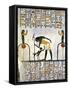 Egypt, Tomb of Ramses VI, Mural Painting from Illustrated Book of the Earth in Burial Chamber-null-Framed Stretched Canvas