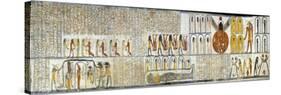 Egypt, Tomb of Ramses VI, Mural Painting from Illustrated Book of the Earth-null-Stretched Canvas