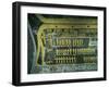 Egypt, Tomb of Ramses VI, Painted Ceiling Illustrating Book of the Day and Book of Night Cosmology-null-Framed Giclee Print