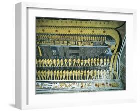 Egypt, Tomb of Ramses VI, Painted Ceiling Illustrating Book of the Day and Book of Night Cosmology-null-Framed Giclee Print