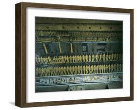 Egypt, Tomb of Ramses VI, Painted Ceiling Illustrating Book of the Day and Book of Night Cosmology-null-Framed Giclee Print