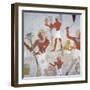 Egypt, Tomb of Royal Cupbearer Suemnut, Mural Paintings, Hunting Scenes and Votive Offerings-null-Framed Giclee Print