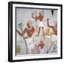 Egypt, Tomb of Royal Cupbearer Suemnut, Mural Paintings, Hunting Scenes and Votive Offerings-null-Framed Giclee Print