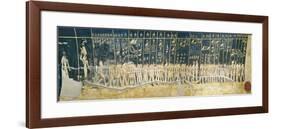 Egypt, Tomb of Seti I, Ceiling Mural Paintings of Stars and Constellations in Burial Chamber-null-Framed Giclee Print