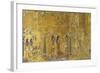 Egypt, Tomb of Seti I, Mural Painting of People on Boats from 19th Dynasty in Burial Chamber-null-Framed Giclee Print