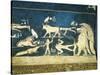 Egypt, Tomb of Seti I, Mural Paintings of Stars and Constellations on Ceiling of Burial Chamber-null-Stretched Canvas