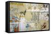 Egypt, Tomb of Steward to First Amon Prophet at Karnak Djehuty, Mural Paintings from 18th Dynasty-null-Framed Stretched Canvas