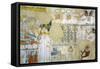 Egypt, Tomb of Steward to First Amon Prophet at Karnak Djehuty, Mural Paintings from 18th Dynasty-null-Framed Stretched Canvas