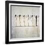 Egypt, Tomb of Thutmose III, Burial Chamber, Pillars, Mural Paintings, Illustrated Litany of Ra-null-Framed Giclee Print