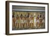 Egypt, Tomb of Thutmose IV, Mural Painting of Adoration of the Gods Osiris, Anubis and Isis-null-Framed Giclee Print