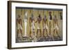 Egypt, Tomb of Thutmose IV, Mural Painting of Adoration of the Gods Osiris, Anubis and Isis-null-Framed Giclee Print