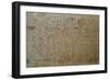 Egypt, Tuna-El-Gebel, Hermopolis, Tomb of Petosiri, Relief of Vestibule with Harvest Scene-null-Framed Giclee Print