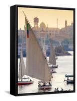 Egypt, Upper Egypt, Aswan, River Nile-Alan Copson-Framed Stretched Canvas