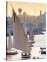 Egypt, Upper Egypt, Aswan, River Nile-Alan Copson-Stretched Canvas