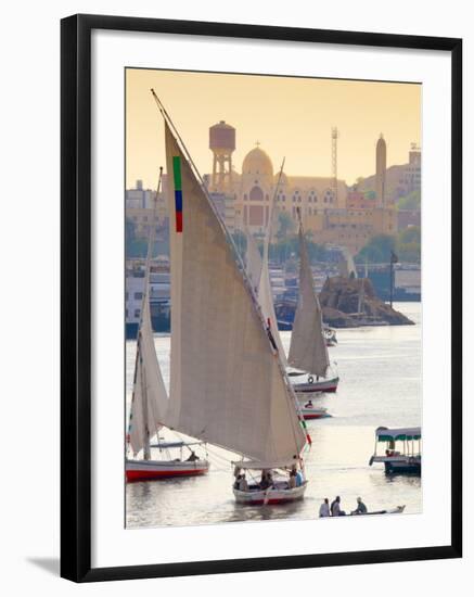 Egypt, Upper Egypt, Aswan, River Nile-Alan Copson-Framed Photographic Print