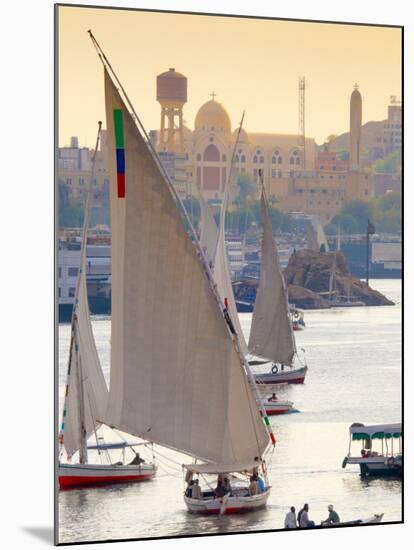 Egypt, Upper Egypt, Aswan, River Nile-Alan Copson-Mounted Photographic Print