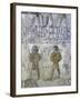 Egypt, Valley of the Kings, Tomb of Merneptah, Mural Painting from Illustrated Book of Gates-null-Framed Giclee Print