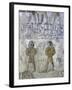 Egypt, Valley of the Kings, Tomb of Merneptah, Mural Painting from Illustrated Book of Gates-null-Framed Giclee Print