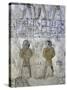 Egypt, Valley of the Kings, Tomb of Merneptah, Mural Painting from Illustrated Book of Gates-null-Stretched Canvas