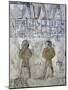 Egypt, Valley of the Kings, Tomb of Merneptah, Mural Painting from Illustrated Book of Gates-null-Mounted Giclee Print