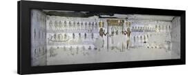 Egypt, Valley of the Kings, Tomb of Merneptah, Mural Painting from Illustrated Book of Gates-null-Framed Giclee Print