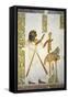 Egypt, Valley of the Kings, Tomb of Prince Mentuherkhepeshef, Mural Painting of Prince-null-Framed Stretched Canvas