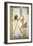 Egypt, Valley of the Kings, Tomb of Prince Mentuherkhepeshef, Mural Painting of Prince-null-Framed Giclee Print