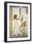 Egypt, Valley of the Kings, Tomb of Prince Mentuherkhepeshef, Mural Painting of Prince-null-Framed Giclee Print