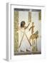 Egypt, Valley of the Kings, Tomb of Prince Mentuherkhepeshef, Mural Painting of Prince-null-Framed Giclee Print