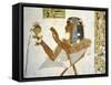 Egypt, Valley of the Kings, Tomb of Prince Mentuherkhepeshef, Mural Painting of Prince-null-Framed Stretched Canvas