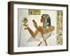 Egypt, Valley of the Kings, Tomb of Prince Mentuherkhepeshef, Mural Painting of Prince-null-Framed Giclee Print