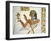 Egypt, Valley of the Kings, Tomb of Prince Mentuherkhepeshef, Mural Painting of Prince-null-Framed Giclee Print