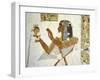 Egypt, Valley of the Kings, Tomb of Prince Mentuherkhepeshef, Mural Painting of Prince-null-Framed Giclee Print