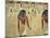 Egypt Valley of the Kings, Tomb of Seti I, Mural Painting of Two Gods, from Nineteenth Dynasty-null-Mounted Giclee Print