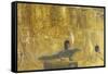 Egypt Valley of the Kings, Tomb of Seti I, Mural Paintings from 19th Dynasty in Burial Chamber-null-Framed Stretched Canvas