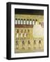 Egypt, Valley of the Kings, Tomb of Seti I, Mural Paintings in Burial Chamber from 19th Dynasty-null-Framed Giclee Print